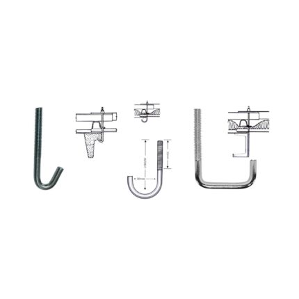 Roofing Pipes, Channels, and Angle Hooks